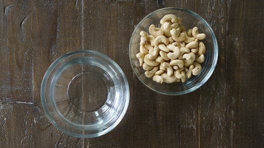 Making the Cashew Cream 