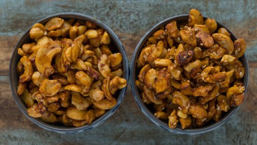 Roasting the Cashews 
