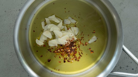 Preparing the Vinaigrette