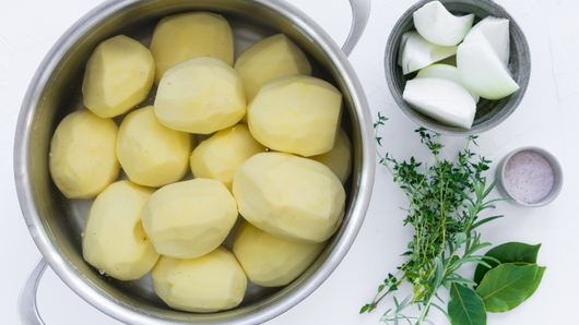 Cooking the Potatoes 