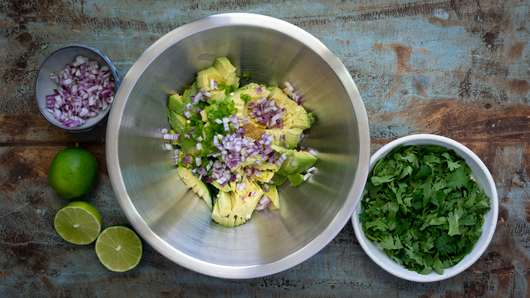 Preparing the Guacamole 