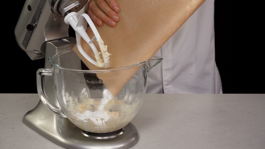 Combine with Sugar and Almond Powder