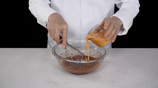 Preparing the Brownie Batter