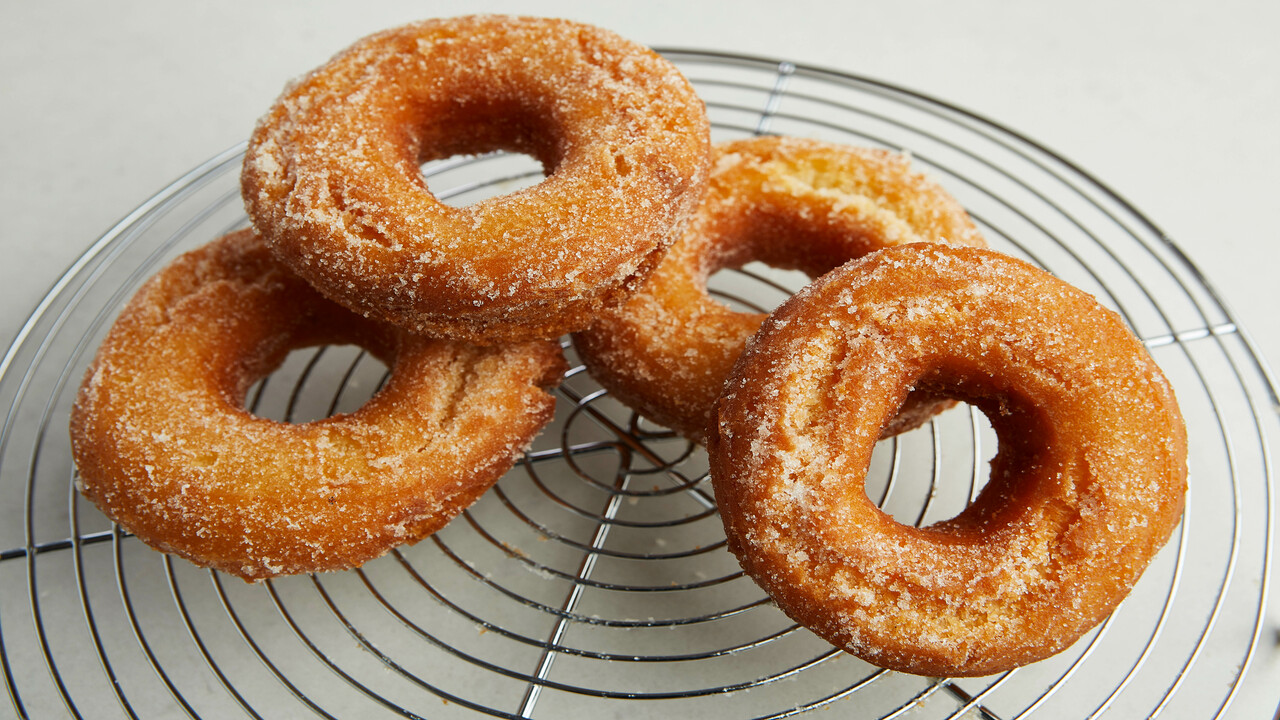 Old Fashioned Sour Cream Doughnuts