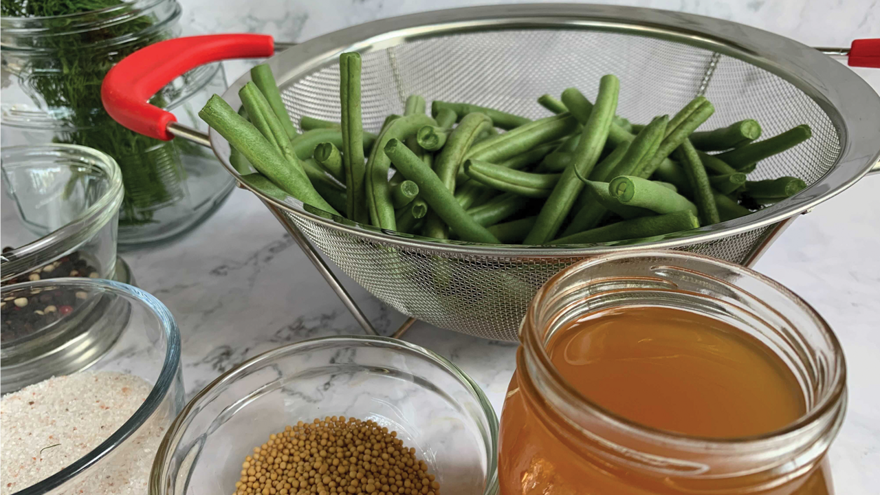 Prepare the Green Beans