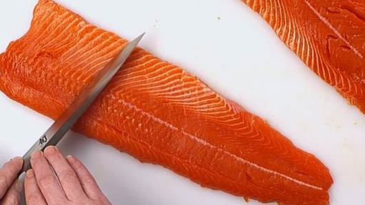 Removing Pin Bones from Fish