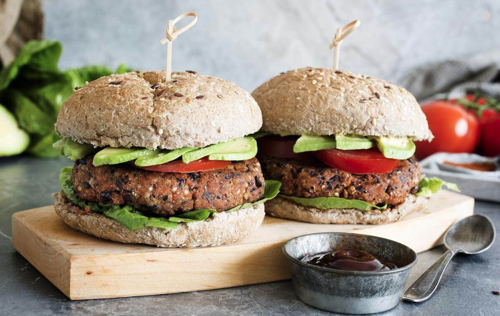 Barbecue Black Bean Burgers