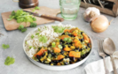Chili Verde with acorn squash