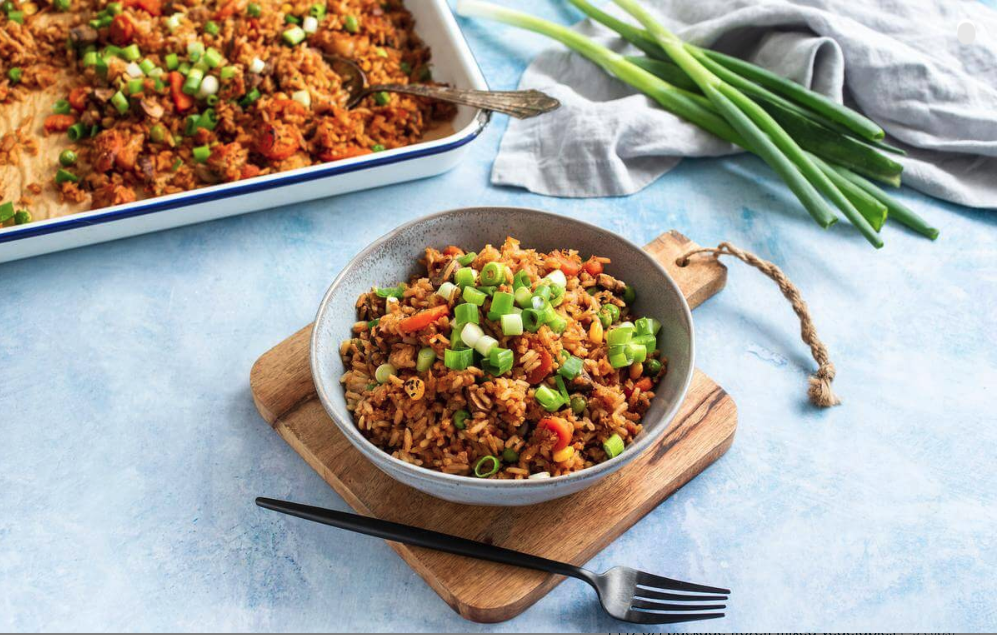 Sheet Pan Fried Rice Fok