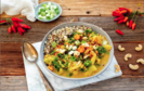 Curried Cauliflower & Kale Bowl