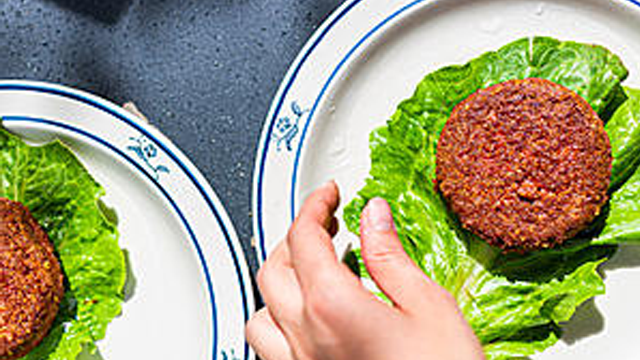 Lettuce Wrapped Veggie Burger
