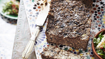  Vegan Lentil Loaf and Asparagus