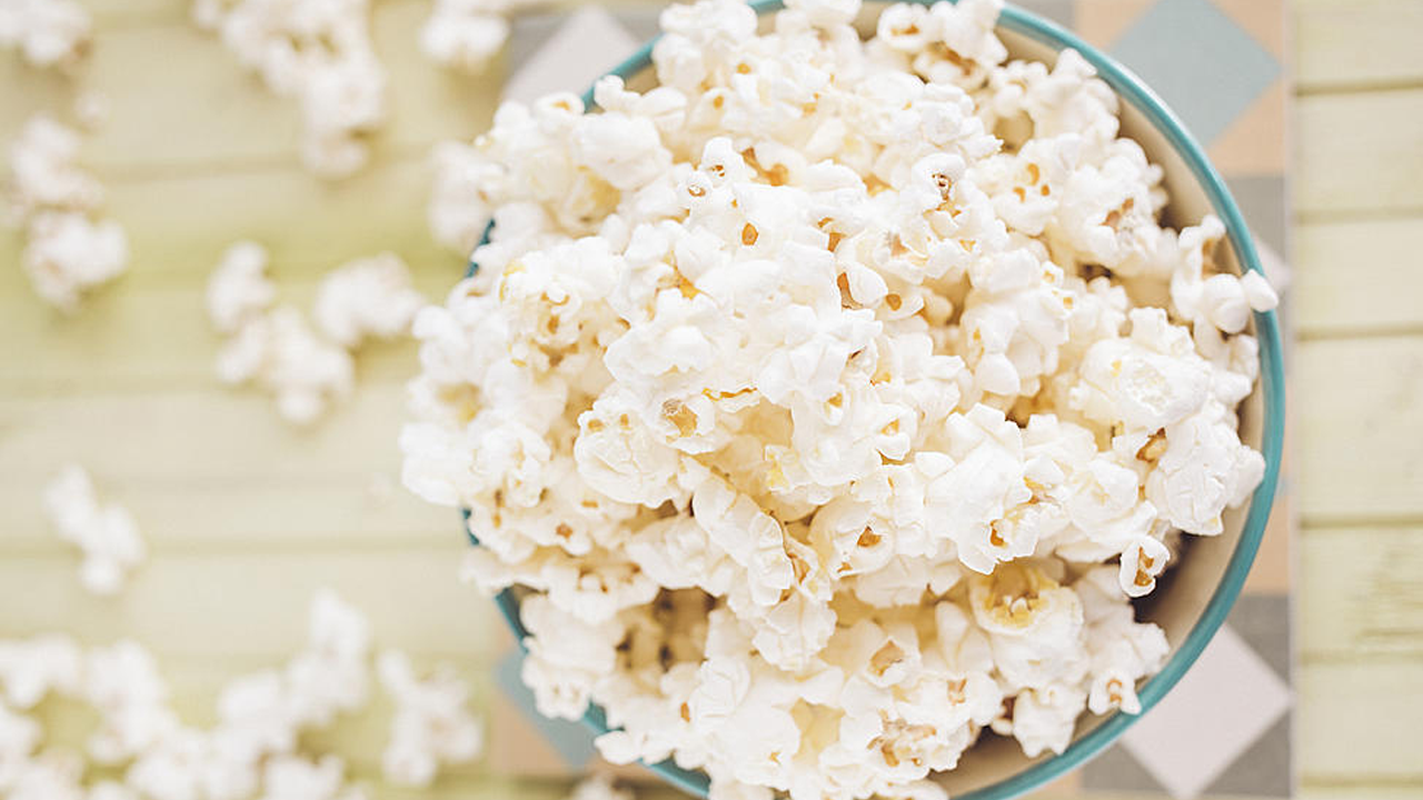 Popcorn And Almonds