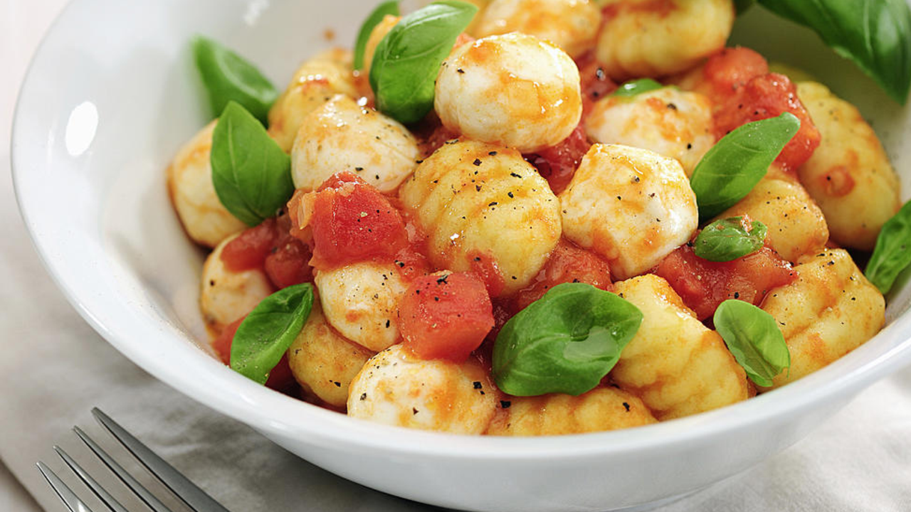 Veggie Edamame Gnocchi