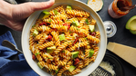  Chickpea Veggie Pasta