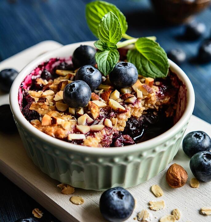  Berry Baked Oatmeal