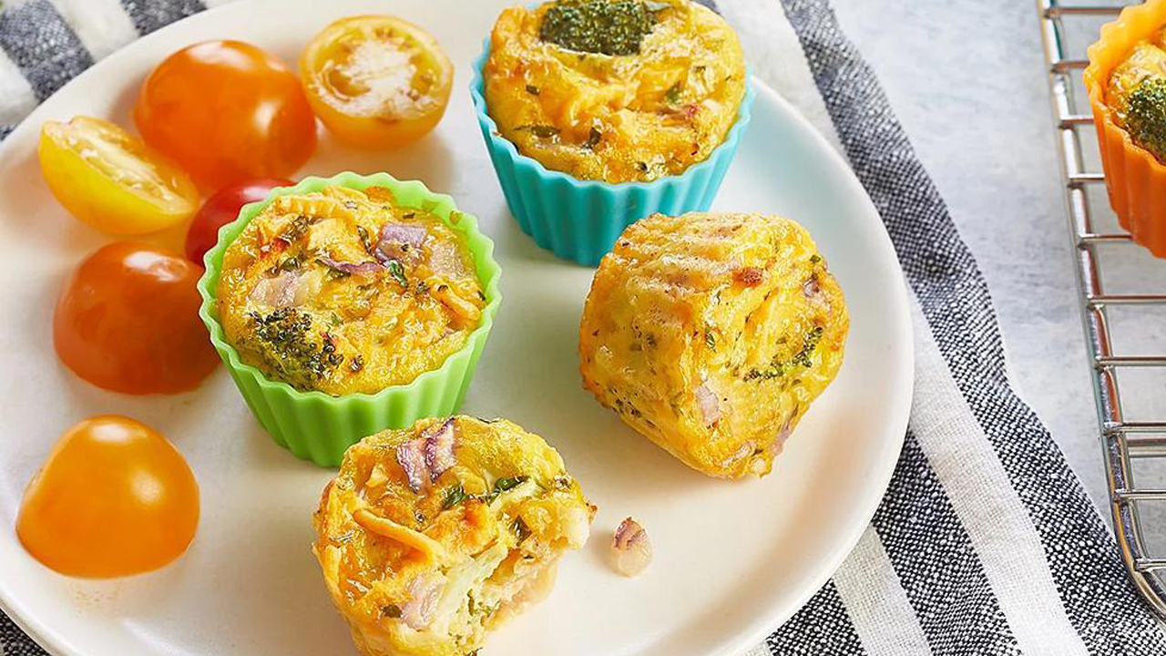  Vegan Egg Frittata Bites
