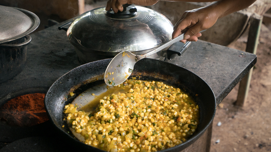 Making the Dish