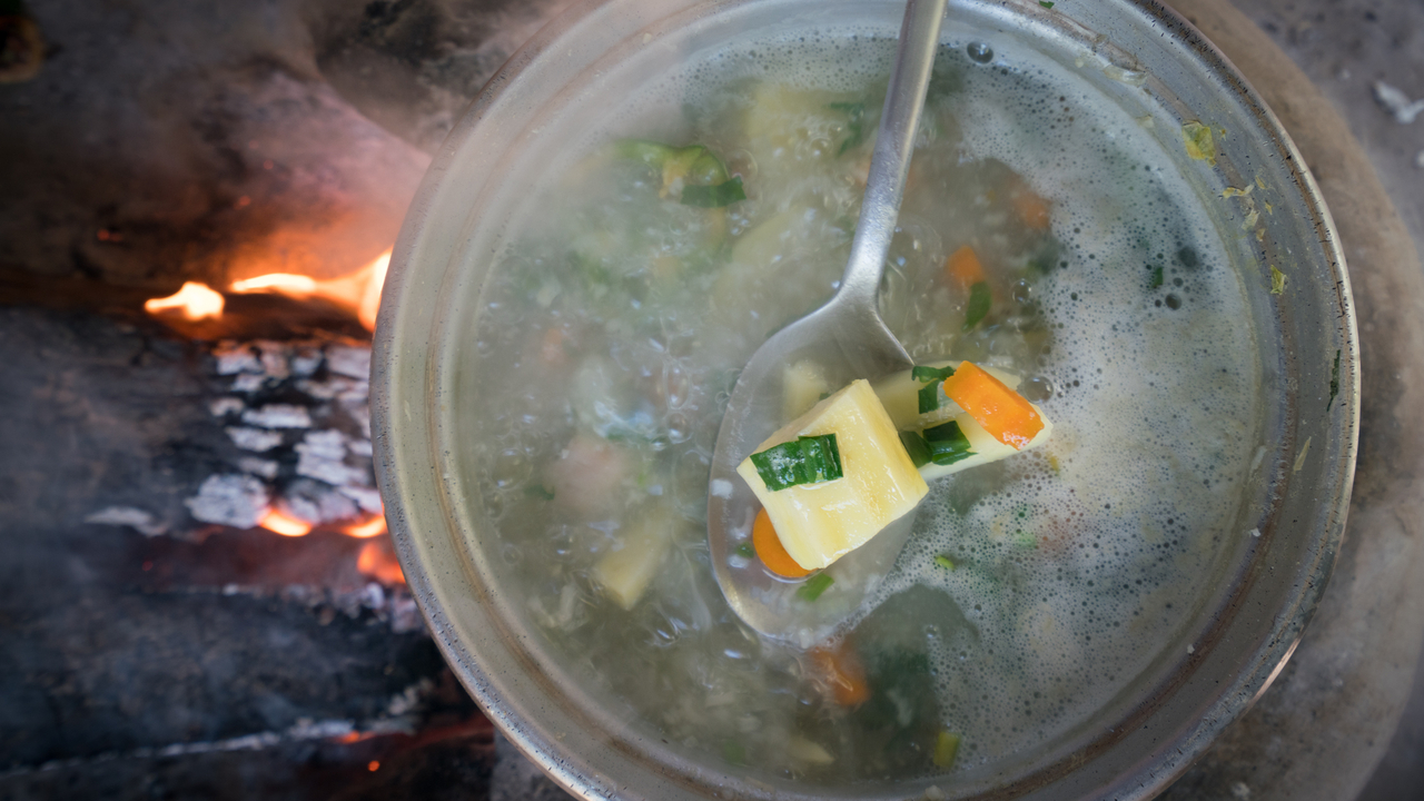 Vegetable Soup with Rice