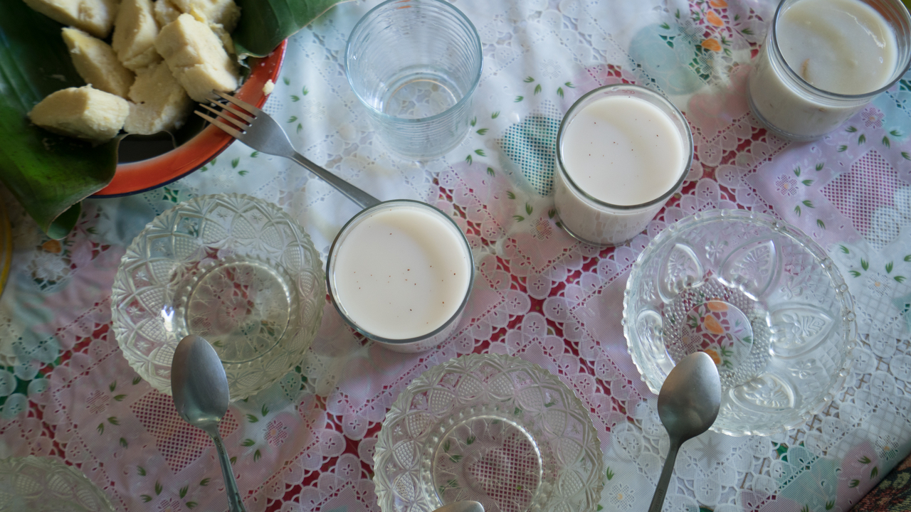 Sipping Sweet Corn Custard