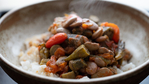 Butter Beans with Benne Seeds and Okra