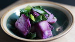 Steamed Purple Sweet Potatoes