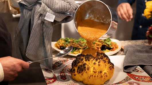 Making the Dish