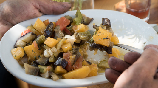 Making the Dish