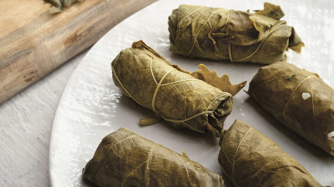 Stuffed Grape Leaves (Dolmades)