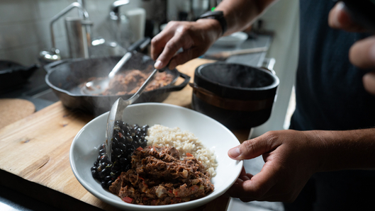 Making the Dish