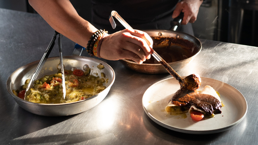 Making the Dish