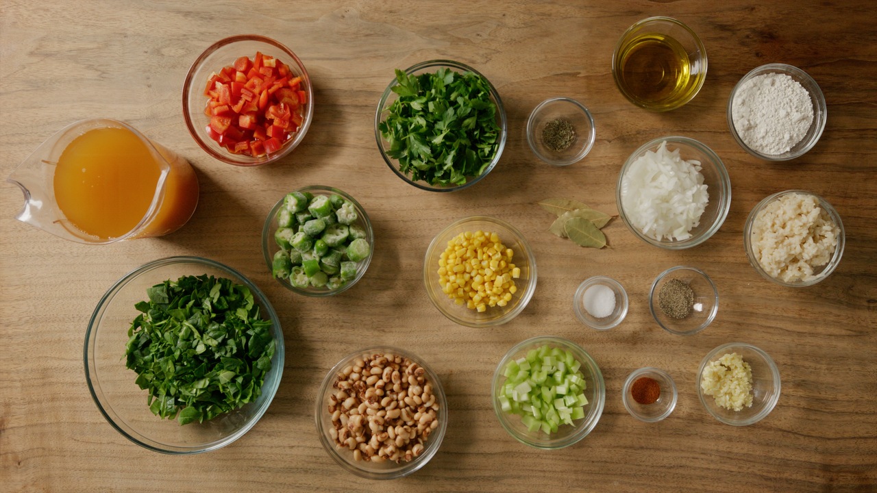 Making the Gumbo