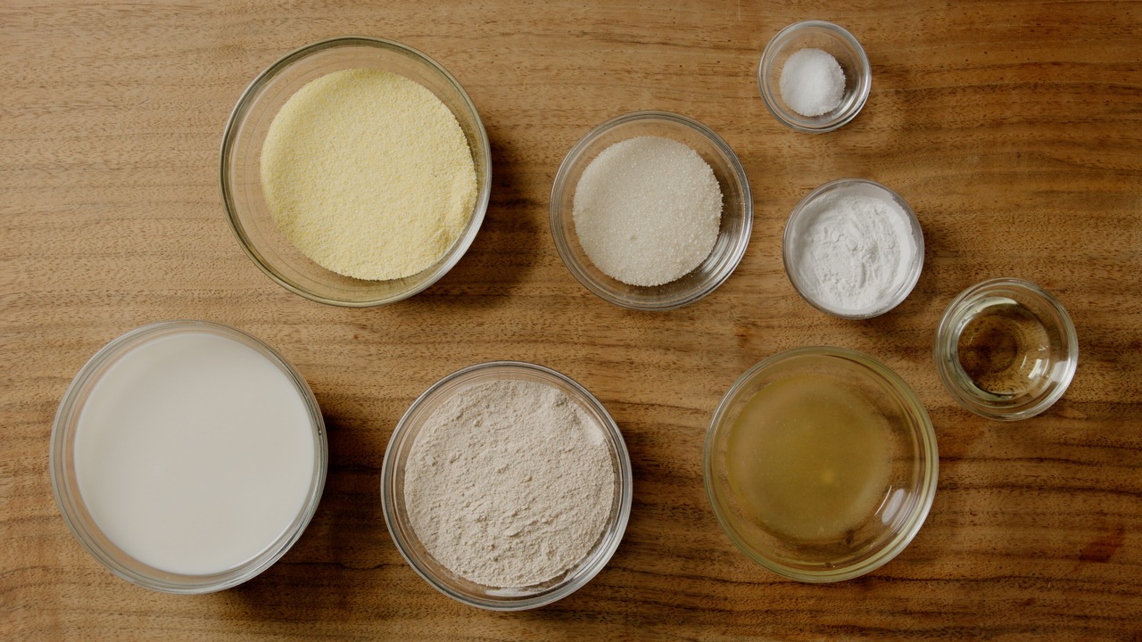 Making the Cornbread