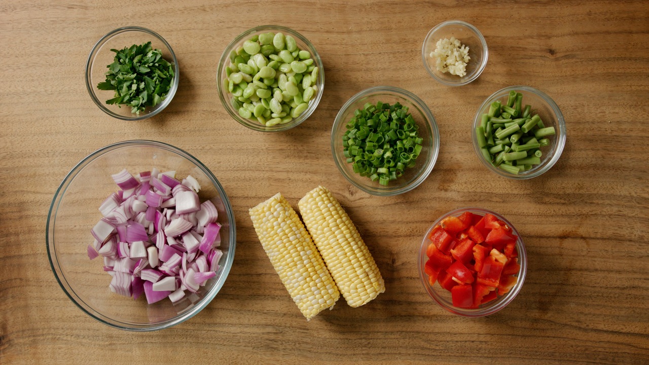 Making the Succotash