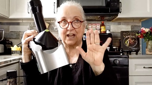 I just got a Yonanas machine, and I heard that you may have some experience with it. If that is correct, can you tell us how you like to use it and any tips that you care to offer?