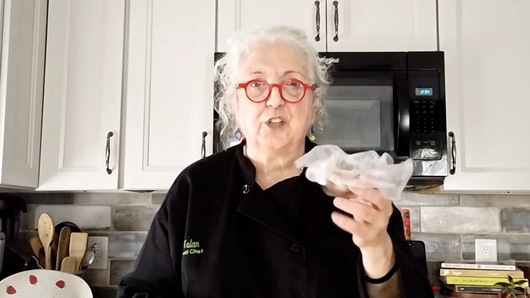 Why freeze the nut butter? Is it just for ease of portions? It’s already at room temperature 