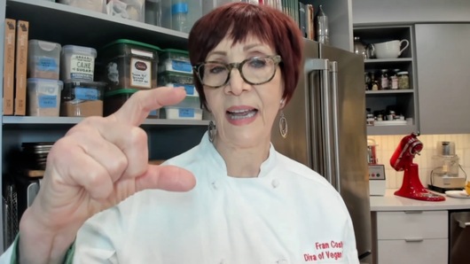 How do you determine the baking time when you reduce a baked dessert recipe by 1/2 or 1/4?