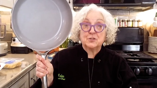 What is the name of the company where you bought the cooking pot that does not stick?