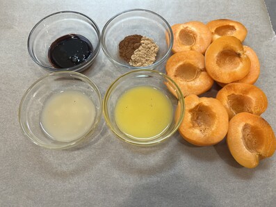 Prepare the Apricots