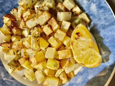 Air Fry the Potatoes