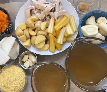 Prepare the Vegetables for Braising