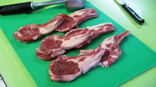 Prepare the lamb.