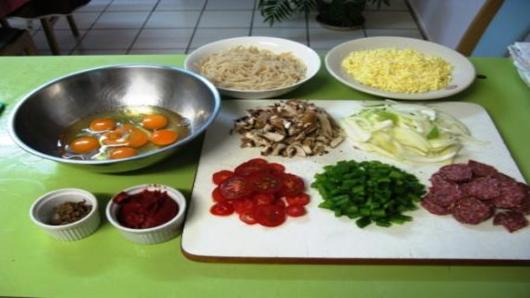 Prepare the Mise en Place.