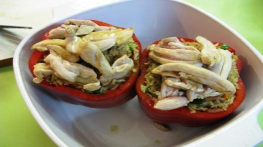 Finish the Peppers.