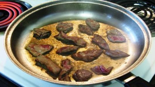 Prepare the meat.