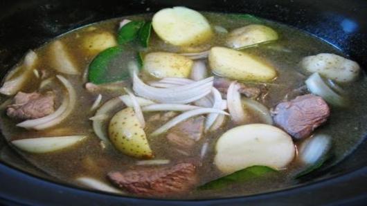 Finishing the dish.
