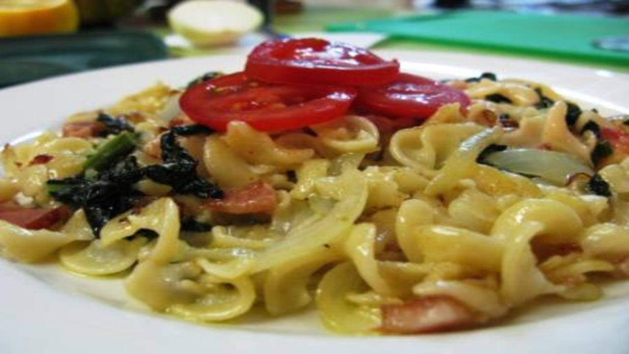 Tuscan Kale Gluten Free Pasta.