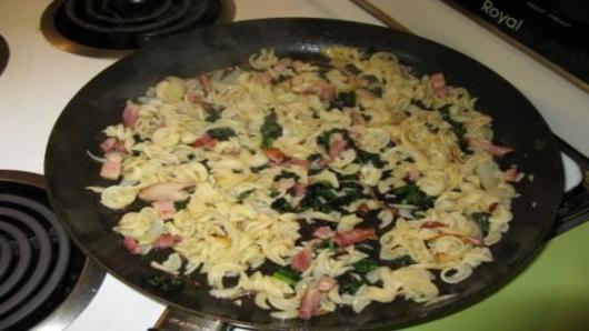 Finish the dish.