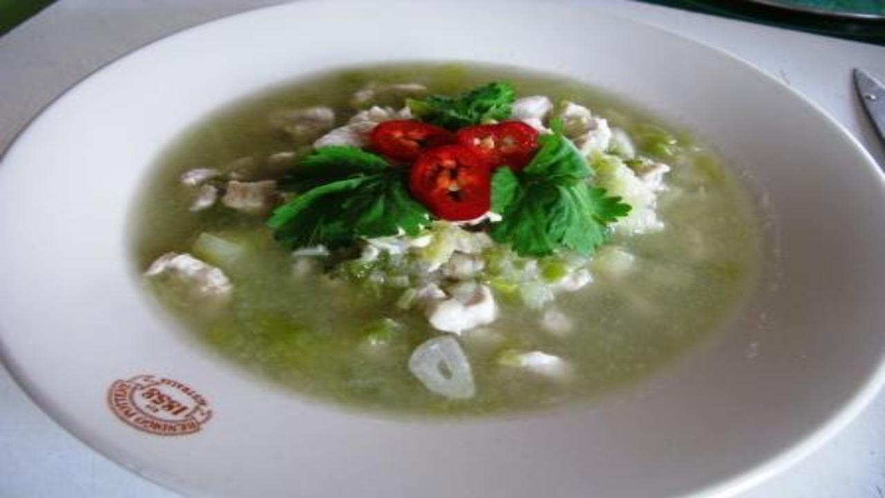 Green Chicken Soup