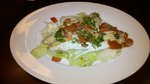 Salsa Tilapia over Sauteed Cabbage
